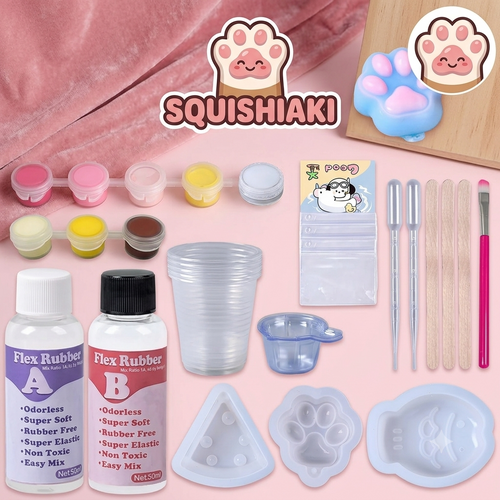 Squishiaki™ - Mini zestaw do robienia squishy
