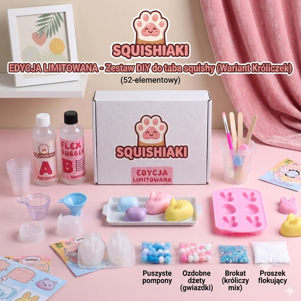squishiaki™ - duży zestaw limitowany zwierzątka