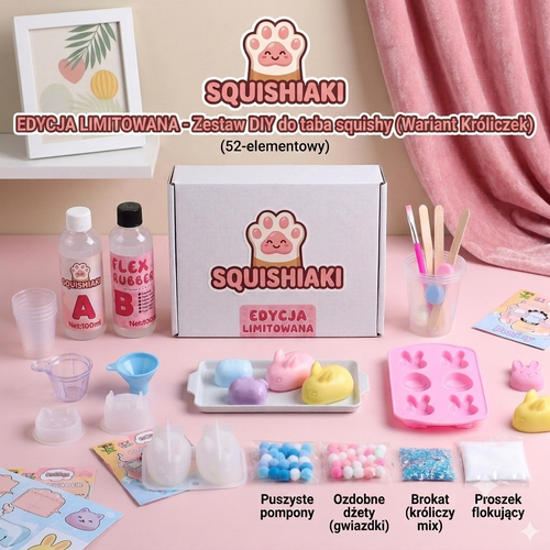 squishiaki™ - duży zestaw limitowany zwierzątka