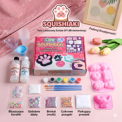 Squishiaki™ - Kreatywny zestaw do robienia squishy