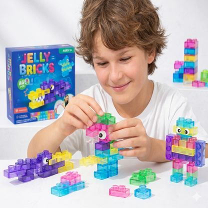 JellyBricks™ Gumowe klocki 40szt